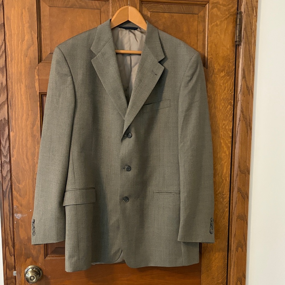 Burberry Classic Brown Men's Suit Jacket